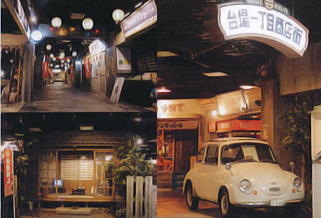 デックス東京ビーチ・シーサイドモール4F 台場一丁目商店街